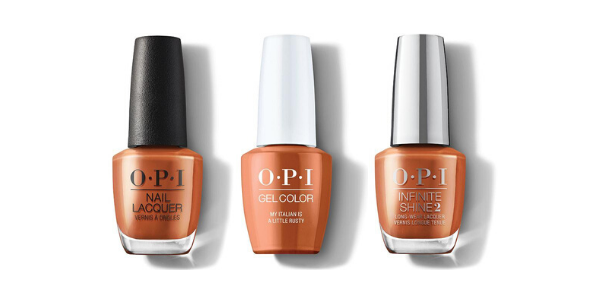 OPI My Italian is a Little Rusty - Nail Lacquer, GelColor & Infinite Shine