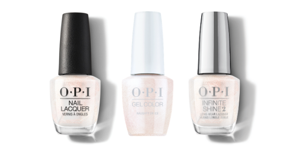 OPI Nail Lacquer, GelColor & Infinite Shine - Naughty Or Ice