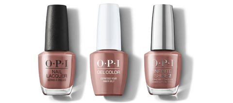 OPI Nail Lacquer, GelColor & Infinite Shine - Espresso Your Inner Self