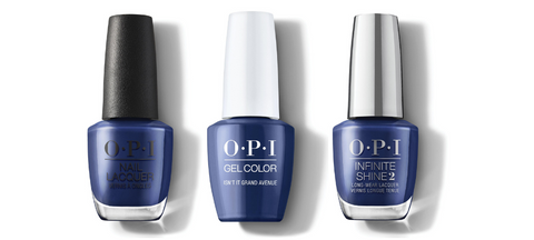 OPI Nail Lacquer, GelColor & Infinite Shine - Isn't It Grand Avenue?