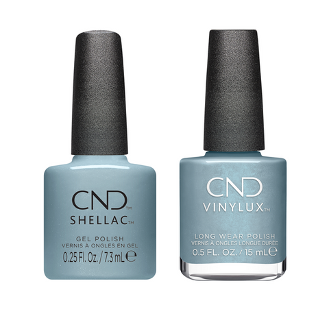 CND Shellac & Vinylux - Teal Textile