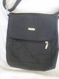 BAGGALLINI Nylon shoulder travel bag man purse crossbody BLACK organizer