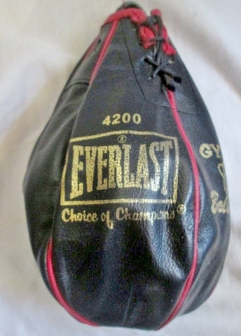 Everlast 4 Lbs. 4200 Speed Bag 9.5&quot; LEATHER Boxing Punching Training G – Psychotic Leopard