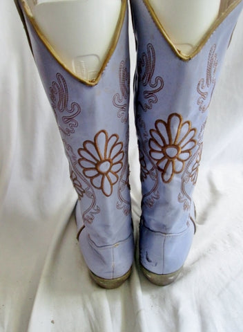 lavender cowboy boots