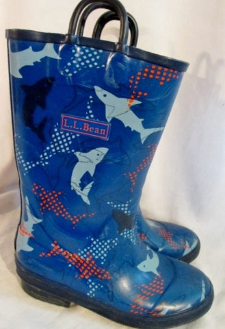 boys shark wellies