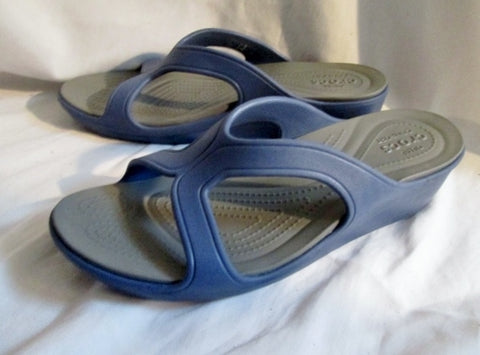 crocs dual comfort wedge