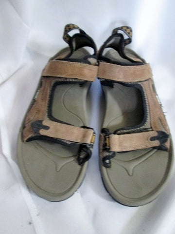 EUC Mens TEVA 6571 SPOILER RIVER SANDAL Water Aqua SHOES BROWN 12 Camp ...