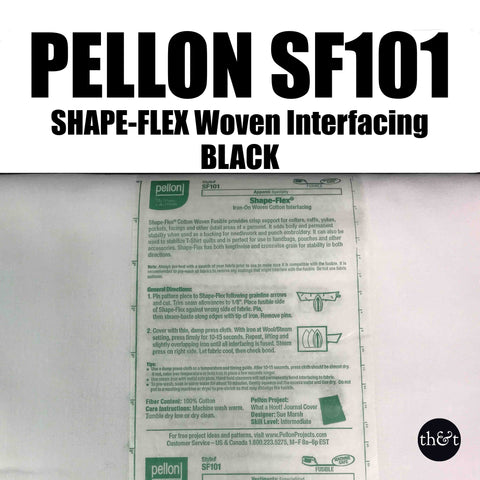 PELLON SF101, WHITE, Shape-flex Woven Interfacing