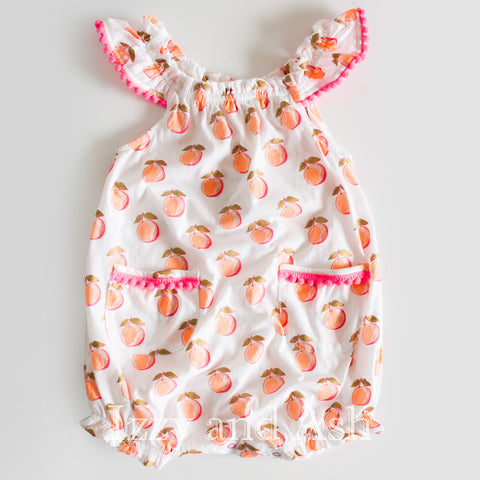 peach baby clothes