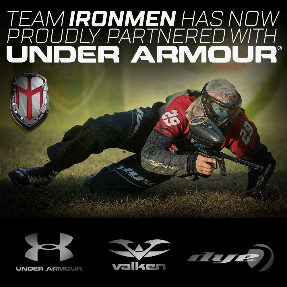 IRONMEN PARTNERS WITH UNDER ARMOUR – DYE Paintball