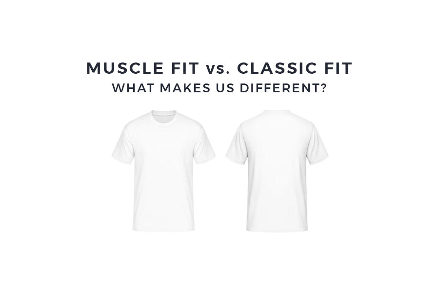 Muscle Fit vs Classic Fit — What's The Difference? – Muscle Fit Basics
