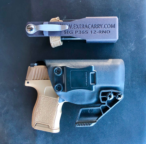 ExtraCarry Every Day Carry (EDC) Photo with a Sig P365