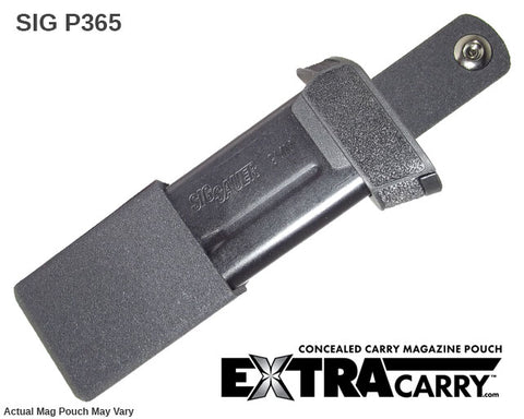Sig P365 10 round concealed carry mag pouch holder the best