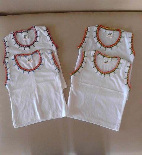 pink baby vests