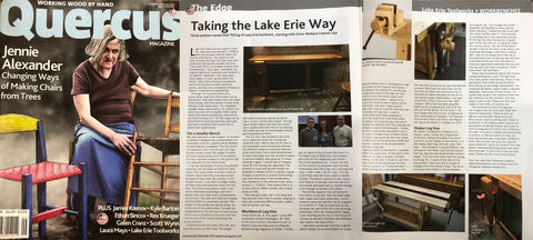 Lake Erie Toolworks Quercus Magazine Article