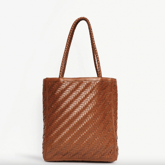 Bembien Gabrielle Grande Woven Leather Tote Bag