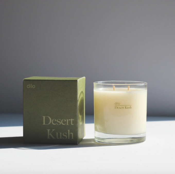 dilo / desert kush candle