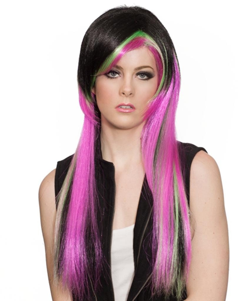 Emo Anime Pink by Enigma Costume Wigs – MaxWigs