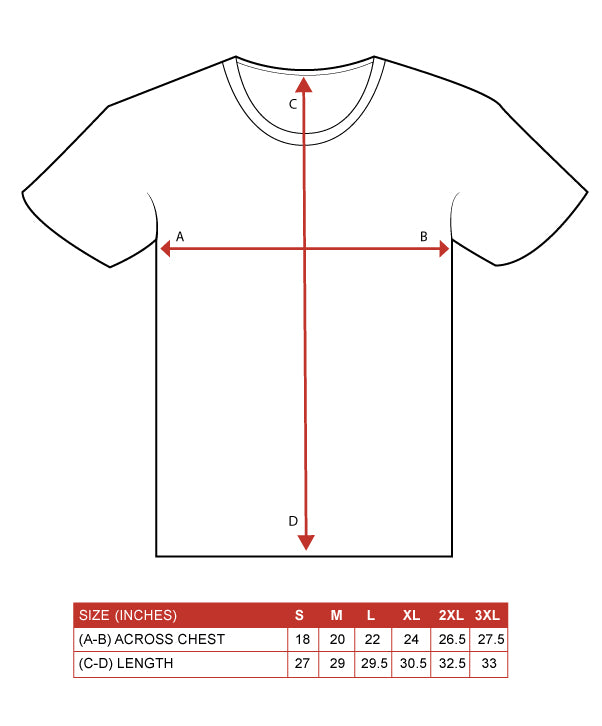 Mens Size Chart