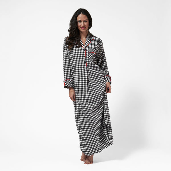 womens flannel night gowns