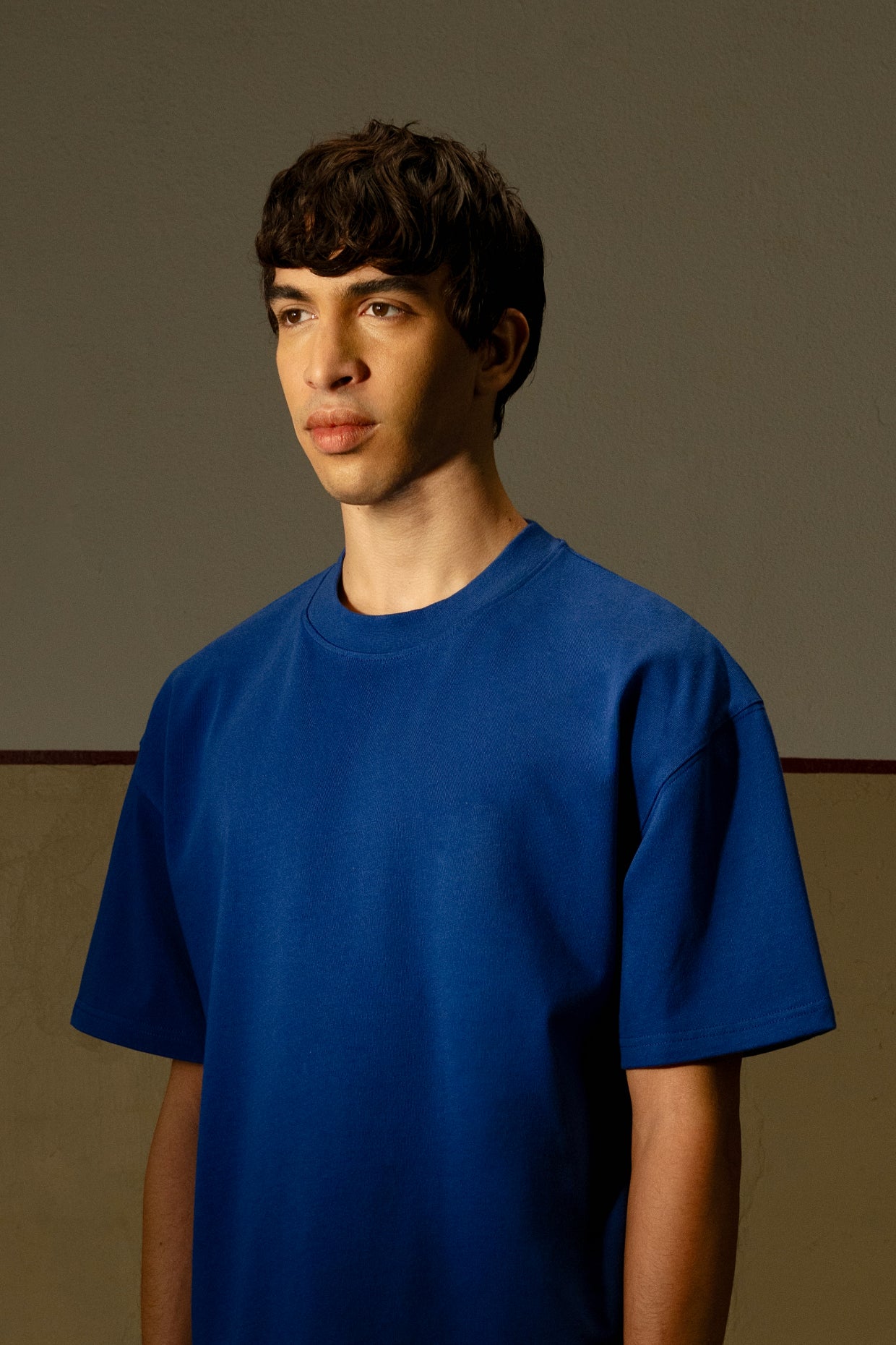 Blue boxy t-shirt
