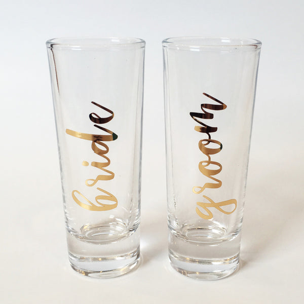 Bridal Party Shot Glasses The Crafty Engineer