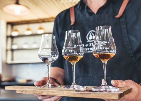 Bass & Flinders Distillery Mornington Peninsula brandy tasting