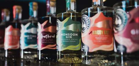 Bass & Flinders Distillery Mornington Peninsula Gin range new labels