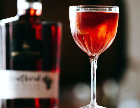 Bass & Flinders Distillery Heartbreak Pinot Noir Gin Lovers Revenge cocktail