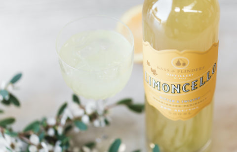 Bass & Flinders Distillery Limoncello lemon liqueur