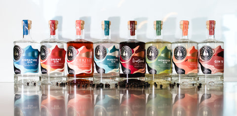 Bass & Flinders Distillery Mornington Peninsula Gin range new labels
