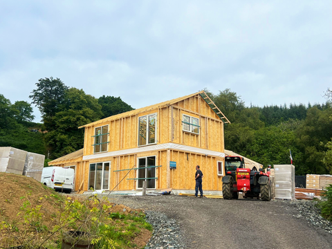 Passivhaus Project - Tarbert, Argyll  | Ultimate Insulation Supplies