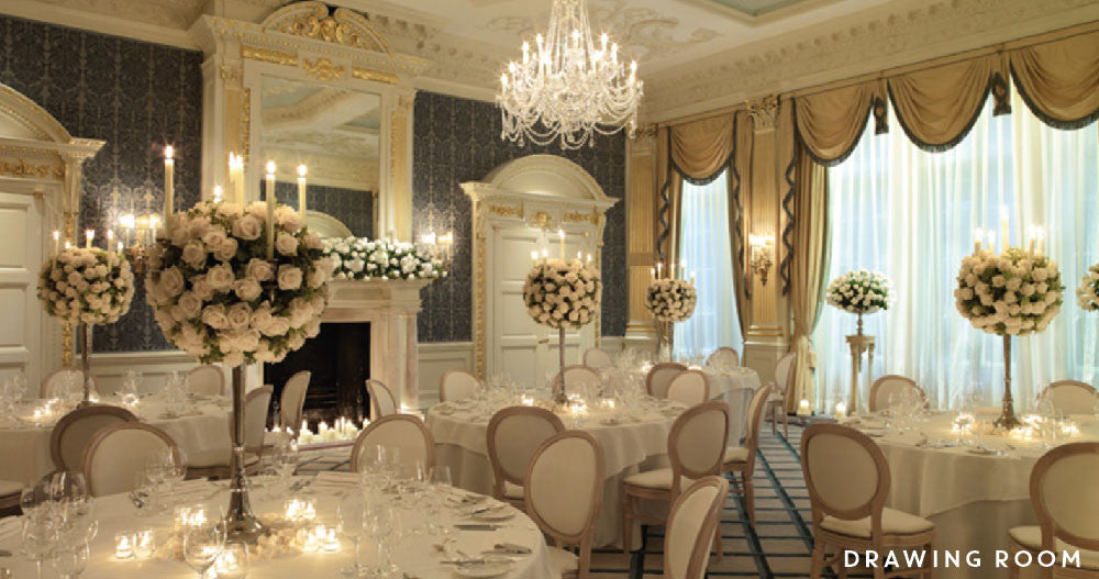 Claridge's Drawing Room wedding venue space