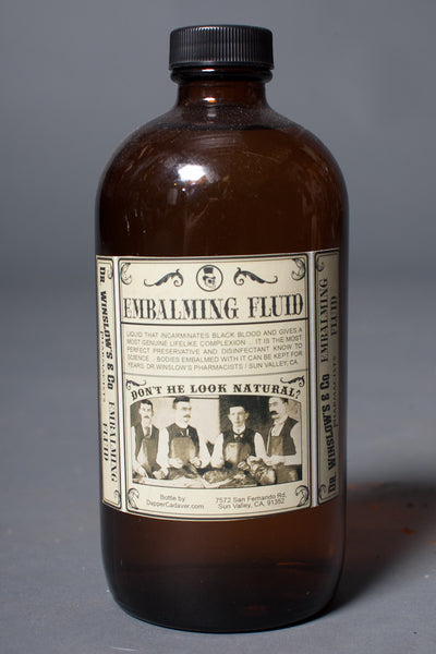 embalming fluid