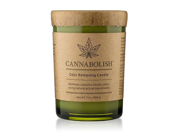 Cannabolish odor removing candle