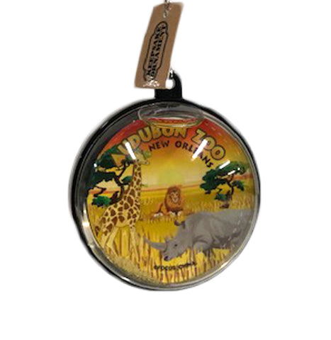 perzik sirene Verzending Audubon Zoo Glitter Water Globe Ornament – Audubon Marketplace