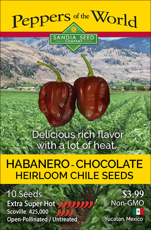 Habanero Seeds - Chocolate