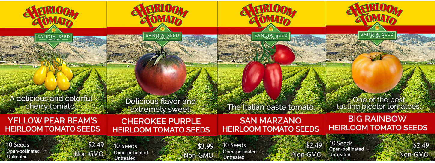 Discount Seeds - Heirloom Tomato Seeds