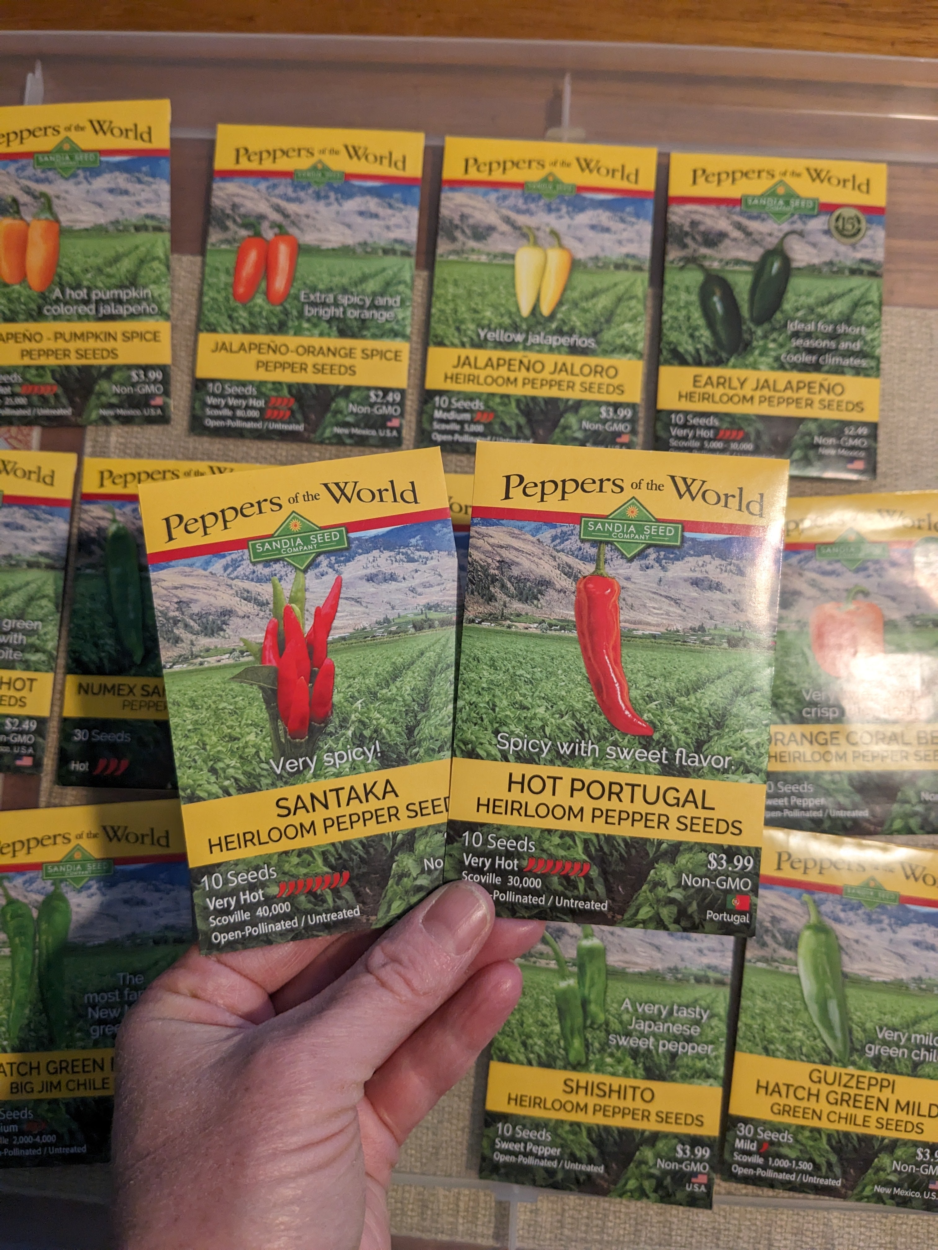 Fastest Growing Peppers: New: Santaka and Hot Portugal Peppers