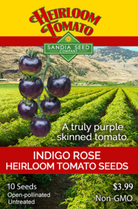 Non-GMO Purple Tomato - Indigo Rose Seeds