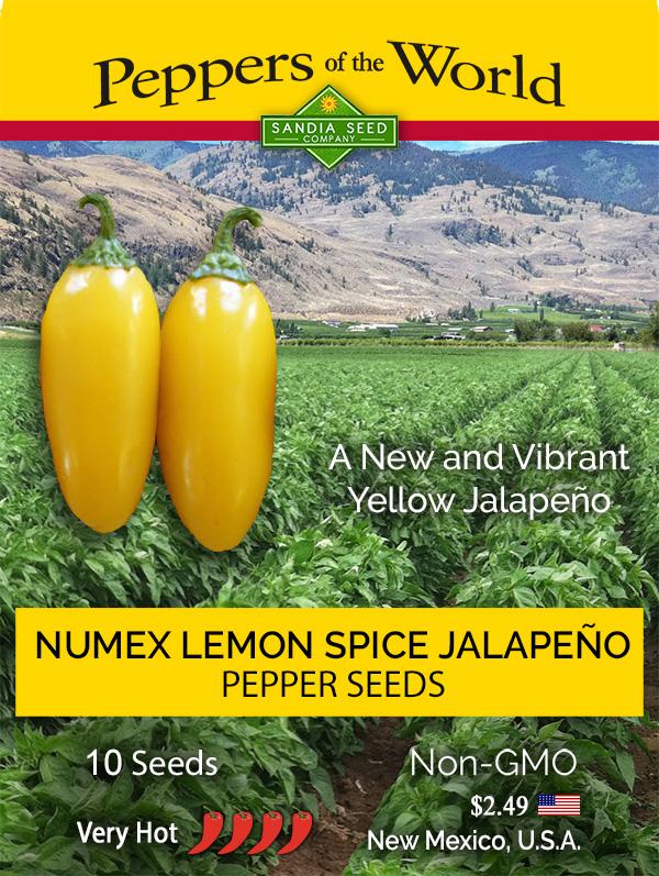 Lemon Spice Jalapeño Seeds