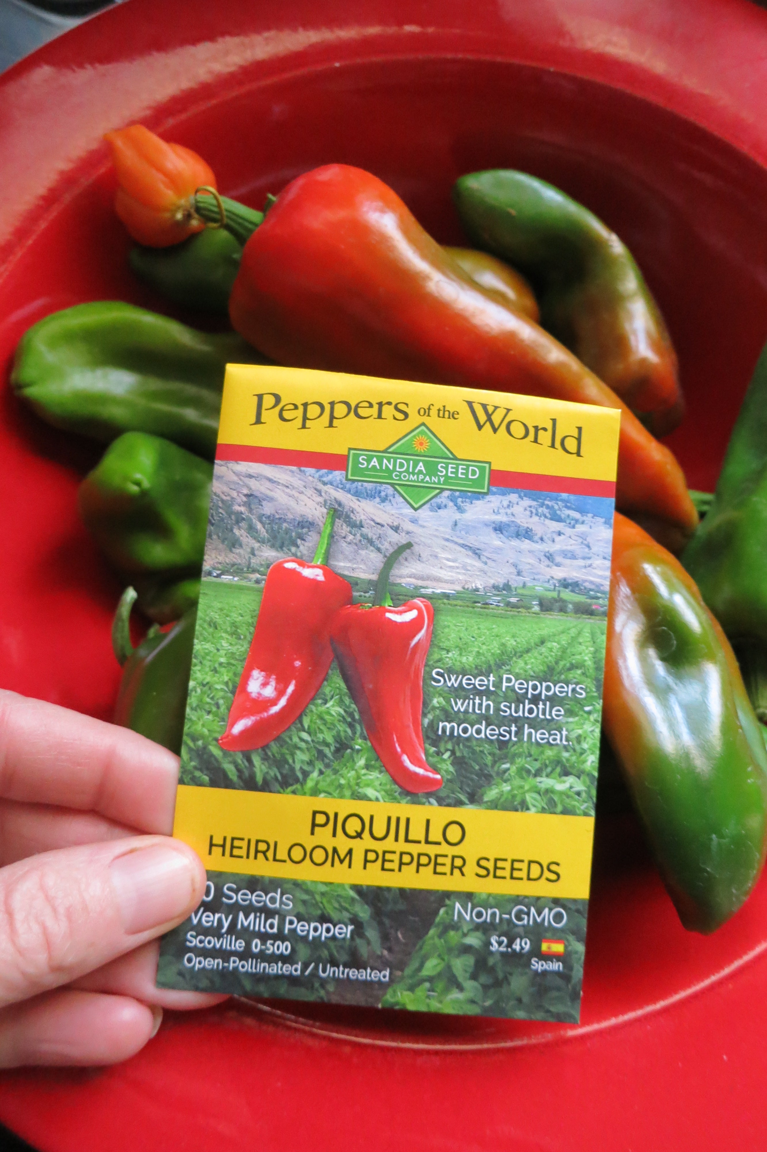 Piquillo Pepper Recipe - grow your own Piquillos!