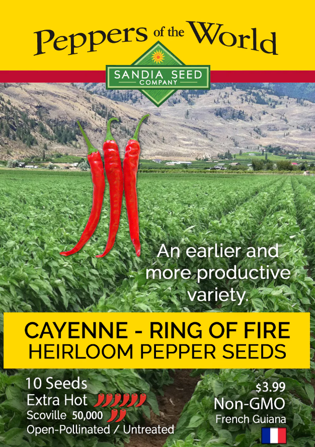 Cayenne Seeds - Ring of Fire