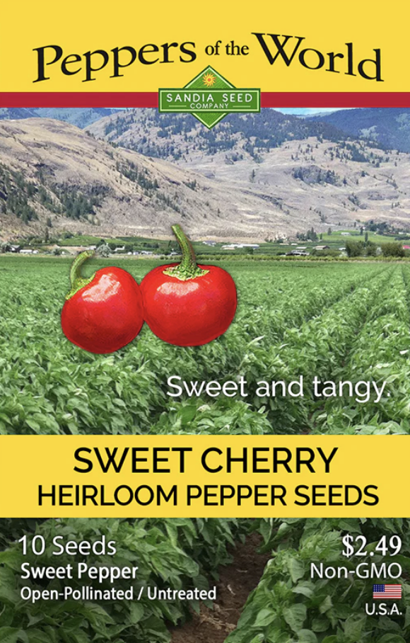 Short Season Peppers: Sweet Cherry Pepper Seeds