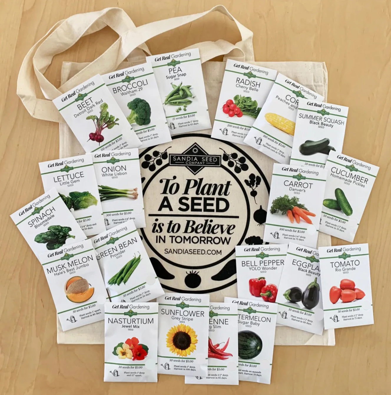Unusual gifts for gardeners - food garden gift pack