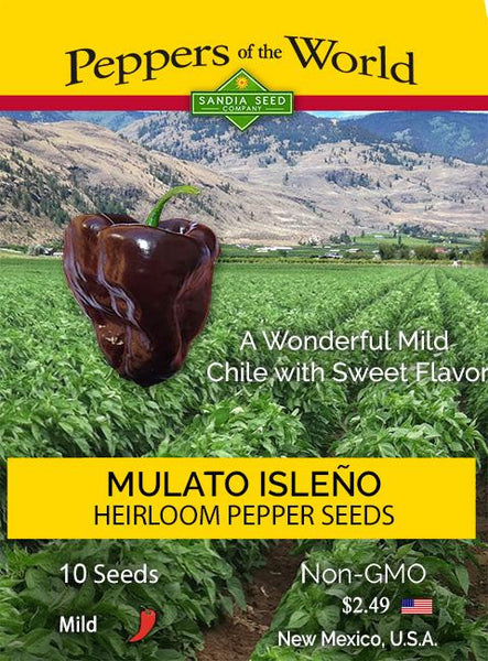 Chocolate Poblano Seeds - Mulato