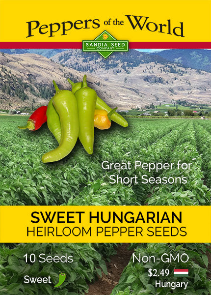 Wax Peppers: Sweet Hungarian Peppers