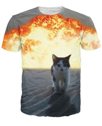 Funny Cat Tee Shirt