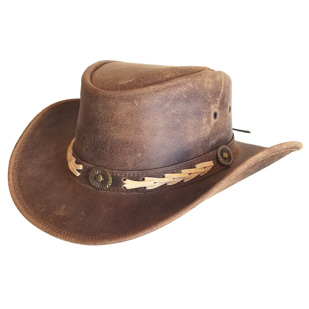 Outback Survival Gear - Broken Hill Old West Hat - Brown – Outback ...