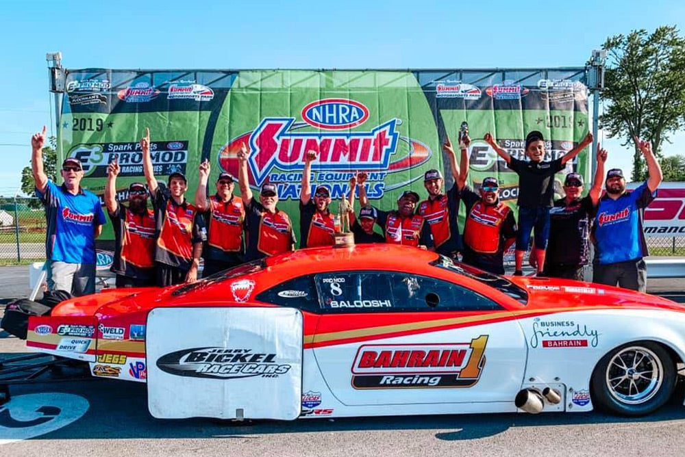 Balooshi Wins in All PLR Pro Mod Final NHRA Norwalk Pro Line Racing